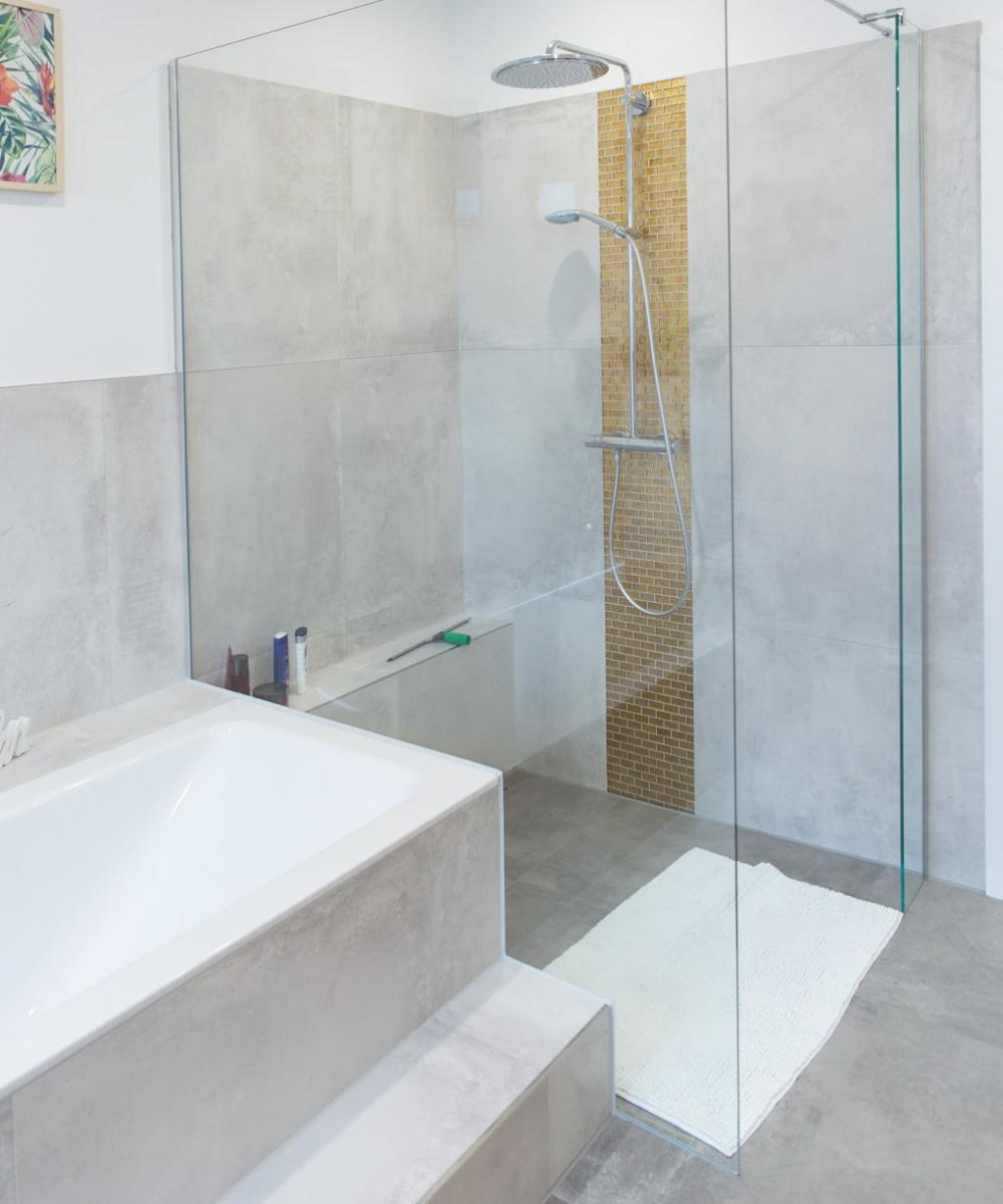 Betonoptik Badezimmer Homestory Wingender 